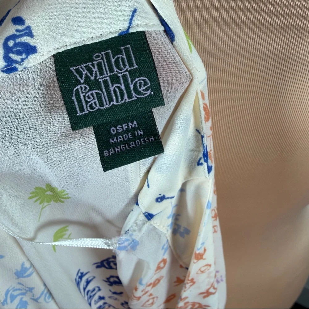Wild‎ Fable Floral Patchwork Kimono Duster – Size OSFM
